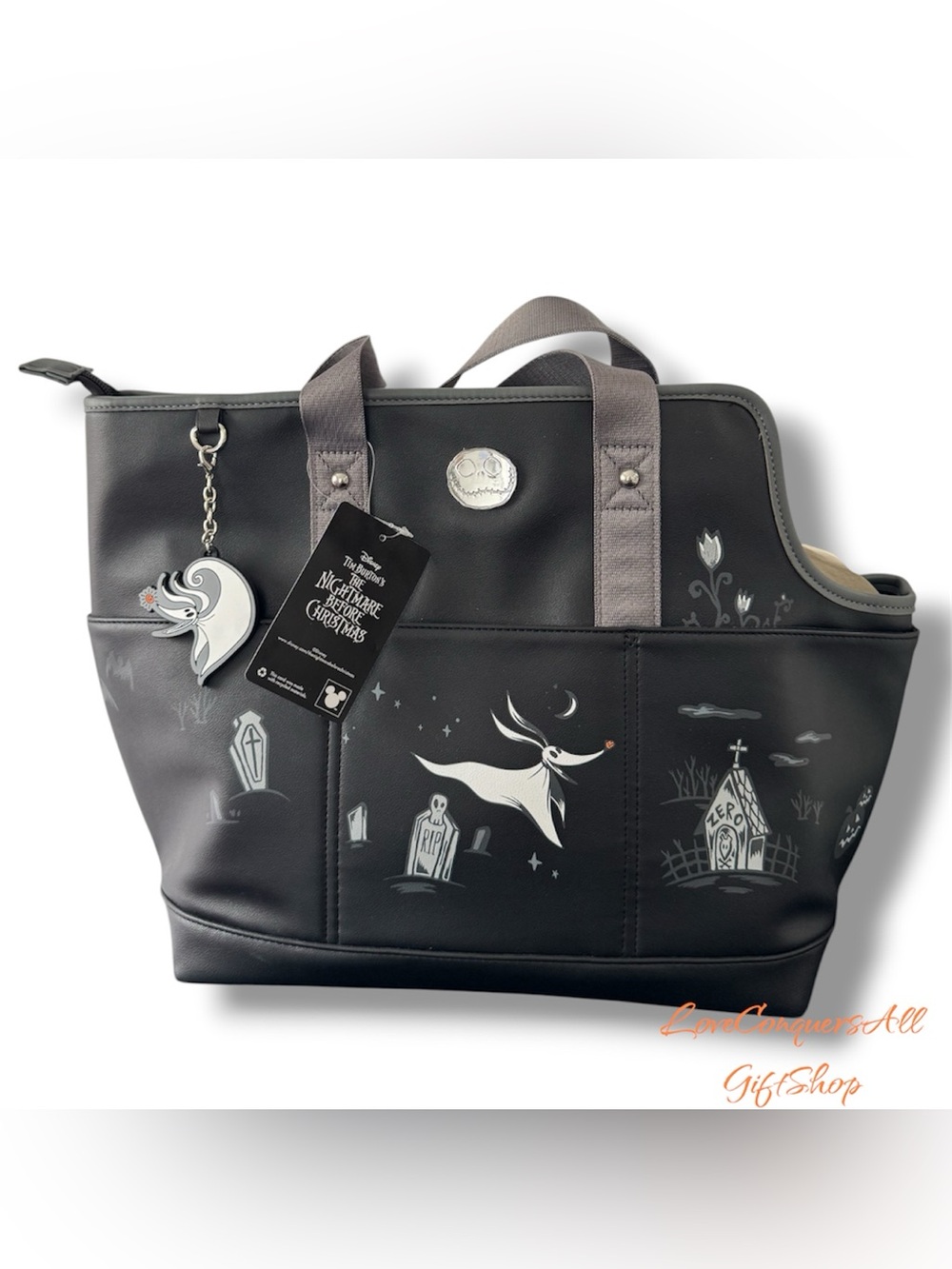 Disney The Nightmare Before Christmas Zero Dog Carrier Tote Bag - Picture 1 of 10